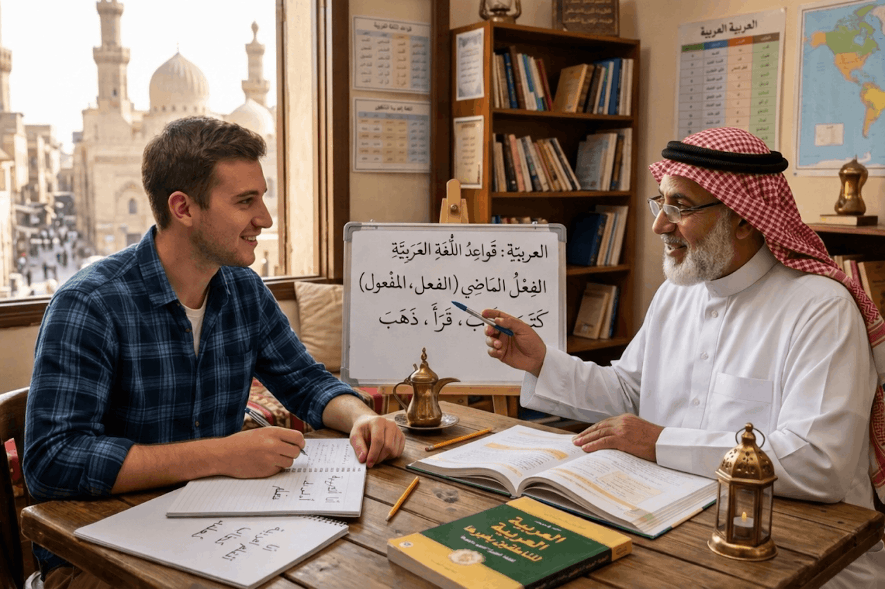 arabic tutor teach student online